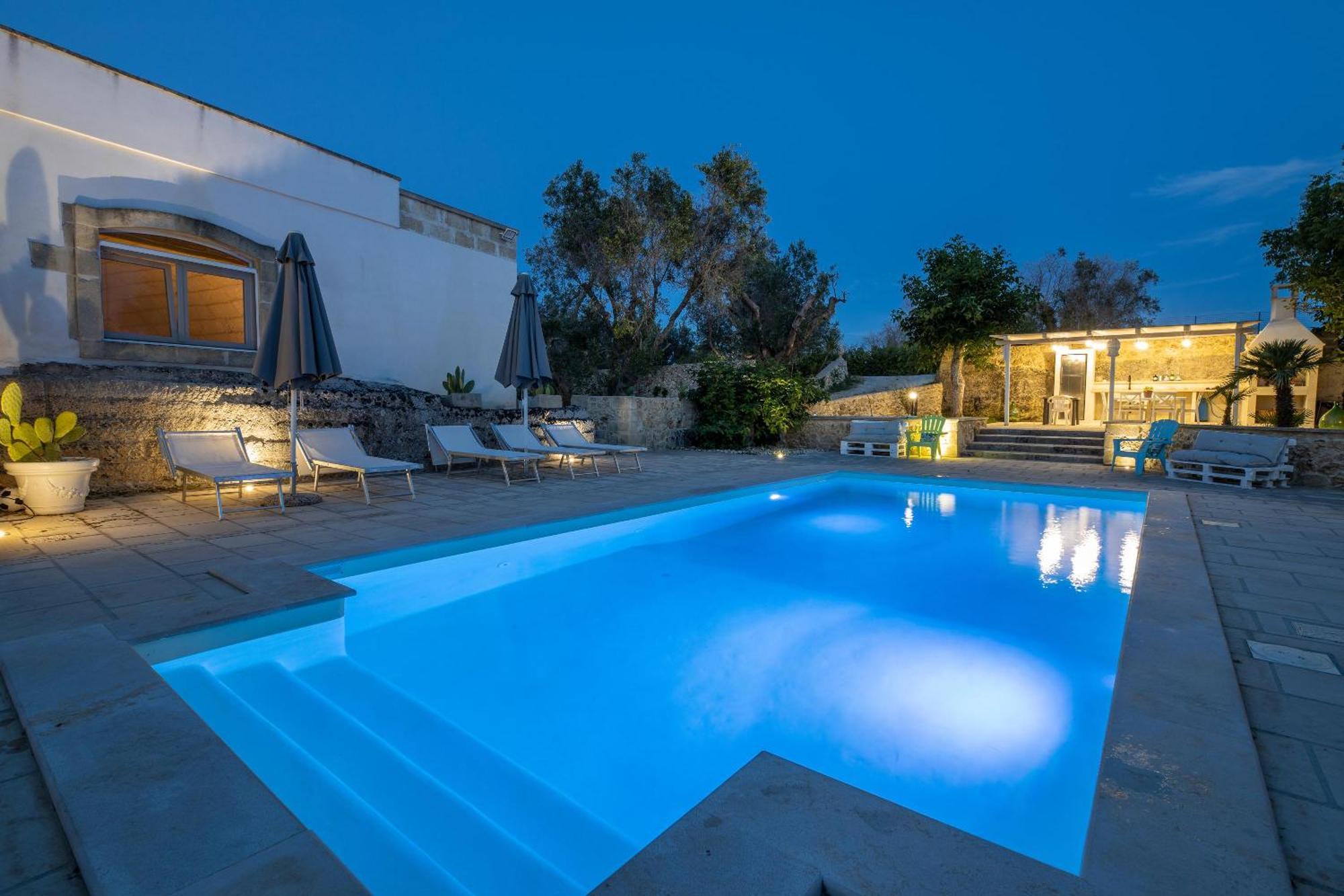 Villa Enea Poggiardo Exteriör bild